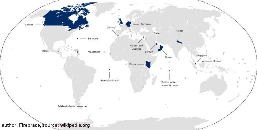 Zamorskie bazy wojskowe Zjednoczonego Królestwa