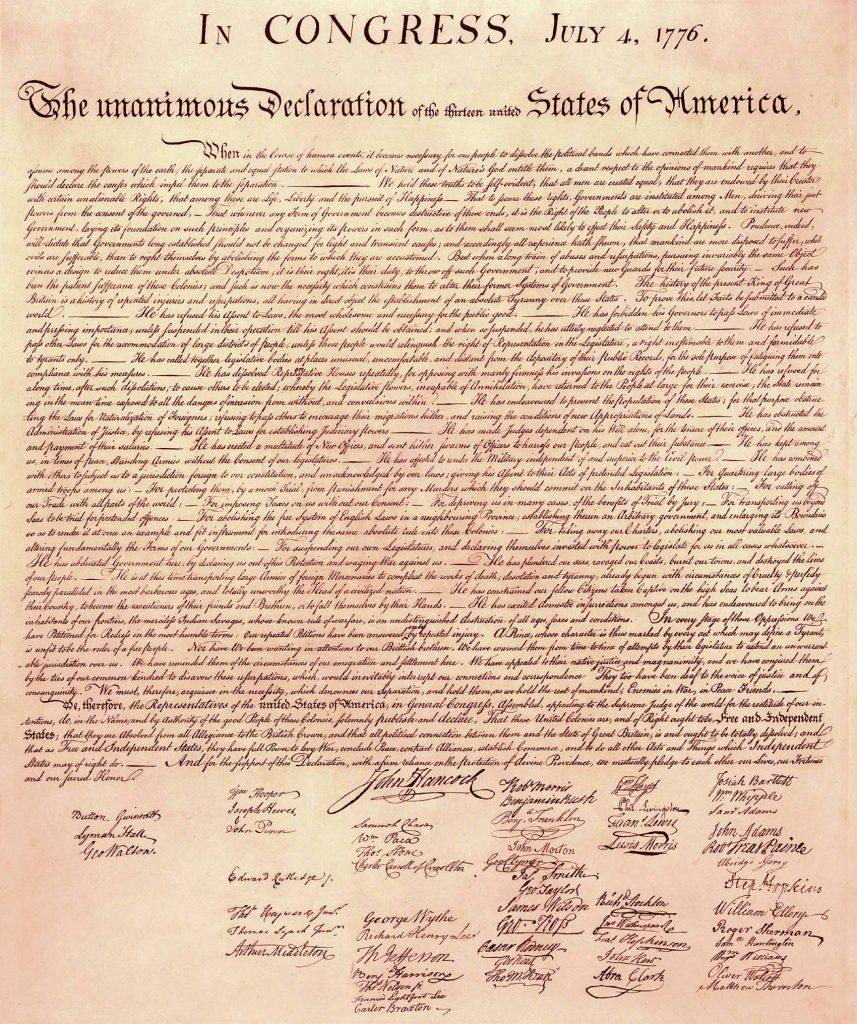 Source: http://www.sonofthesouth.net/revolutionary-war/documents/picture-declaration-of-independence.htm